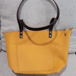 Portland Leather Goods Large Zip Tote